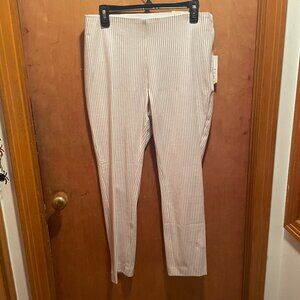 High Rise Skinny Stretch Cropped Pants (10 R)